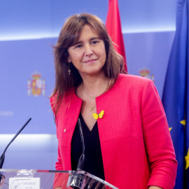 Imagen de archivo de la portavoz de Junts per Cat, Laura Borràs. EUROPA PRESS
