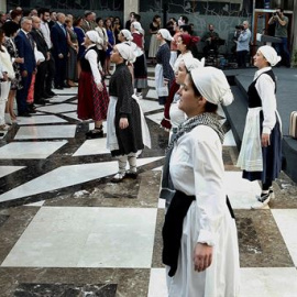 El lehendakari Íñigo Urkullu asiste a los actos de la celebración del Día de la diáspora vasca | EFE