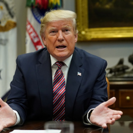 Imagen de archivo de Donald Trump. REUTERS/Kevin Lamarque