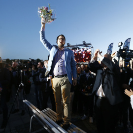 El líder del partido de ultra derecha (SD), Jimmie Akesson. REUTERS/Ints Kalnins