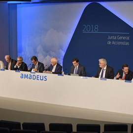 Junta de accionistas de Amadeus.