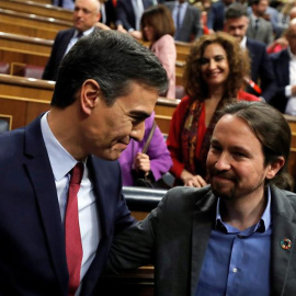 Pedro Sánchez, quien logró este martes la confianza del Congreso para un nuevo mandato como presidente del Gobierno