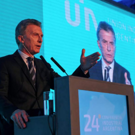 El presidente Macri, durante un acto en Buenos Aires. ( REUTERS)