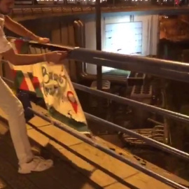 Captura del vídeo difundido por las Juventudes del PP en Bizkaia.