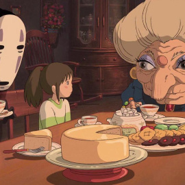 Escena de 'El viaje de Chihiro'. / CAPTURA