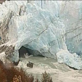 El Perito Moreno empieza a romperse