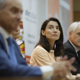 La ministra de Justicia, Pilar Llop, durante un congreso celebrado en Málaga, a 19 de mayo de 2022.