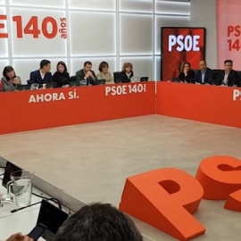 Reunión de la Comisión Ejecutiva Federal del PSOE