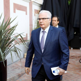 El exjuez Baltasar Garzón, este lunes en Madrid. EFE/Emilio Naranjo