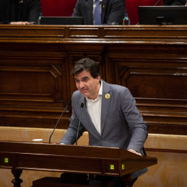 El presidente de ERC en el Parlament, Sergi Sabrià. / Europa Press