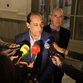 Los concejales de Vox en València José Gosálbez y Vicente Montañez. / VOX TWITTER