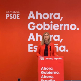 GRAF6234. SANTANDER, 03/01/2020.- Fotografía facilitada por el PSOE.- La secretaria de Organización del PSOE de Cantabria, Noelia Cobo, ha manifestado tras la Ejecutiva del partido celebrada hoy, que si el PRC no rectifica en el no a la investidura de P