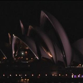 Con el apagón en Sidney arranca La Hora del Planeta