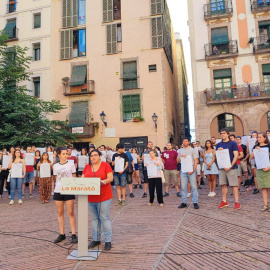 Una imatge de l'acte.