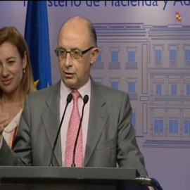 Montoro anuncia que el déficit se situó hasta junio en "un 4% o un poco más"