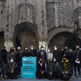 La Academia Catalana de la Música ha convocado este jueves en Barcelona un acto reivindicativo en favor de la libertad de expresión y de un indulto para el rapero Pablo Hasél