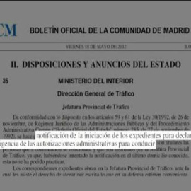 Tráfico había retirado el carnet al español que conducía el coche en el que murió Payá