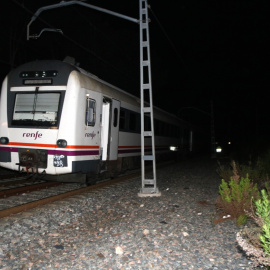 13/06/2022 - El tren de Renfe accidentat a Vila-seca.