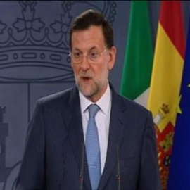 Rajoy ve "positivo" el mensaje del BCE pero no se pronuncia sobre el fondo de rescate