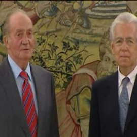 El Rey recibe a Monti