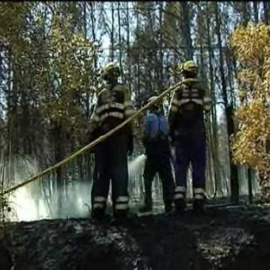 Controlado un incendio declarado hoy en Valldeviá, Girona