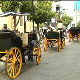 Los cocheros de Sevilla son multados con 200 euros si paran en zonas no autorizadas