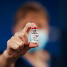 Vial contra el coronavirus.