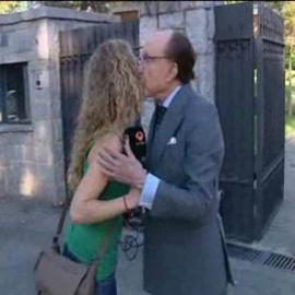 José María Ruiz-Mateos atiende a los medios un día después de evitar comparecer ante la jueza