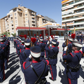 Acto central del Día de las Fuerzas Armadas, en Huesca