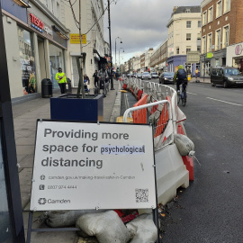 Imagen de un barrio de Londres