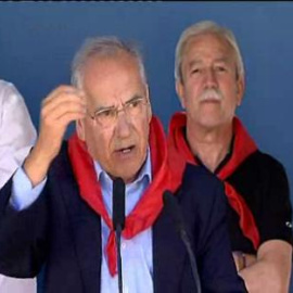 Alfonso Guerra: "Ellos (el PP) son humanitarios con los banqueros"