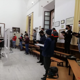 Alumnos del conservatorio de música de Sevilla