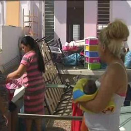 Urbanización 'okupada' en Almensilla (Sevilla)