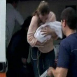 Luz Milagros, la bebé argentina dada por muerta al nacer, está en su casa