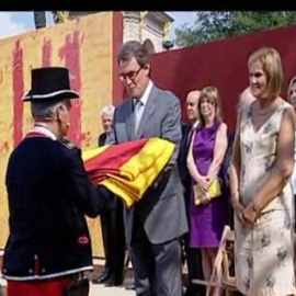 Artur Mas da inicio al acto insticto institucional de la Diada