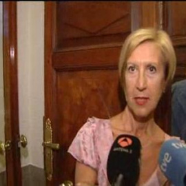 Rosa Díez califica de "deprimente" la entrevista de Mariano Rajoy 