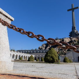 17/11/2021-Abadía benedictina del complejo monumental del Valle de los Caídos, a 17 de noviembre de 2021, en San Lorenzo de El Escorial, Madrid