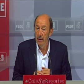 Rubalcaba clausura el Comité Federal pidiendo un impuesto a las grandes fortunas