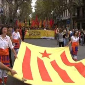 La Generalitat anima a una movilización sin precedentes en la Diada 