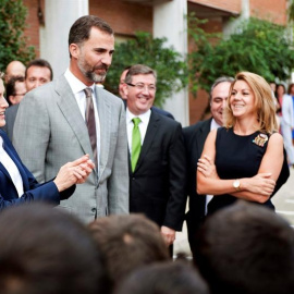 Los Príncipes, Wert y Cospedal abroncados en la inauguración del curso escolar