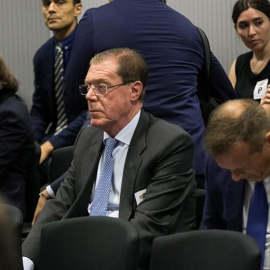 La Audiencia Nacional celebra la primera sesión del juicio contra la éxcúpula de Banco de Valencia, entre ellos del ex consejero delegado Domingo Parra. - EFE