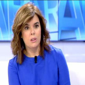 Sáenz de Santamaria sobre Aguirre: "No es una pérdida porque seguirá activa"