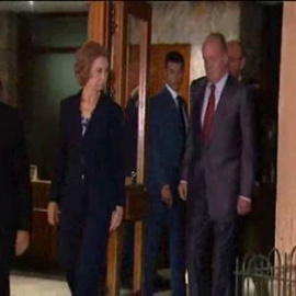 Los reyes acuden a la casa donde vivía Carrillo