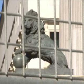 El Congreso blindado ante la convocatoria del 25S