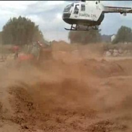 Espectacular rescate en Cuevas de Almanzora