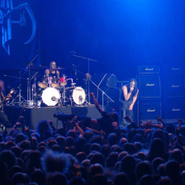 Una actuación del grupo de Marduk.