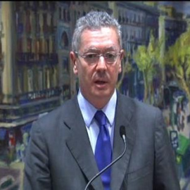 Gallardón asegura que España no podría seguir en el euro si Catalunya se independiza