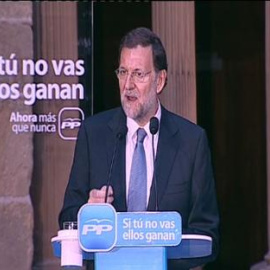 Rajoy: "Proponer hoy separaciones es un disparate de colosales proporciones"