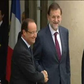 Mariano Rajoy se reúne con François Hollande en el Elíseo