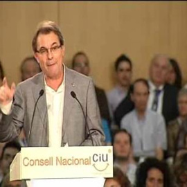 Artur Mas, proclamado candidato electoral de CiU